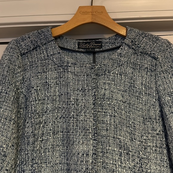 Lucky brand tweed jacket. - Picture 2 of 5